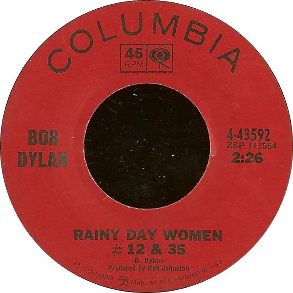 Rainy Day Women #12 & 35 [Mono]